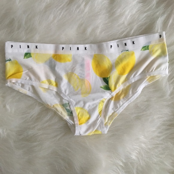 PINK Victoria's Secret Other - Lemon design on white panty PINK VS